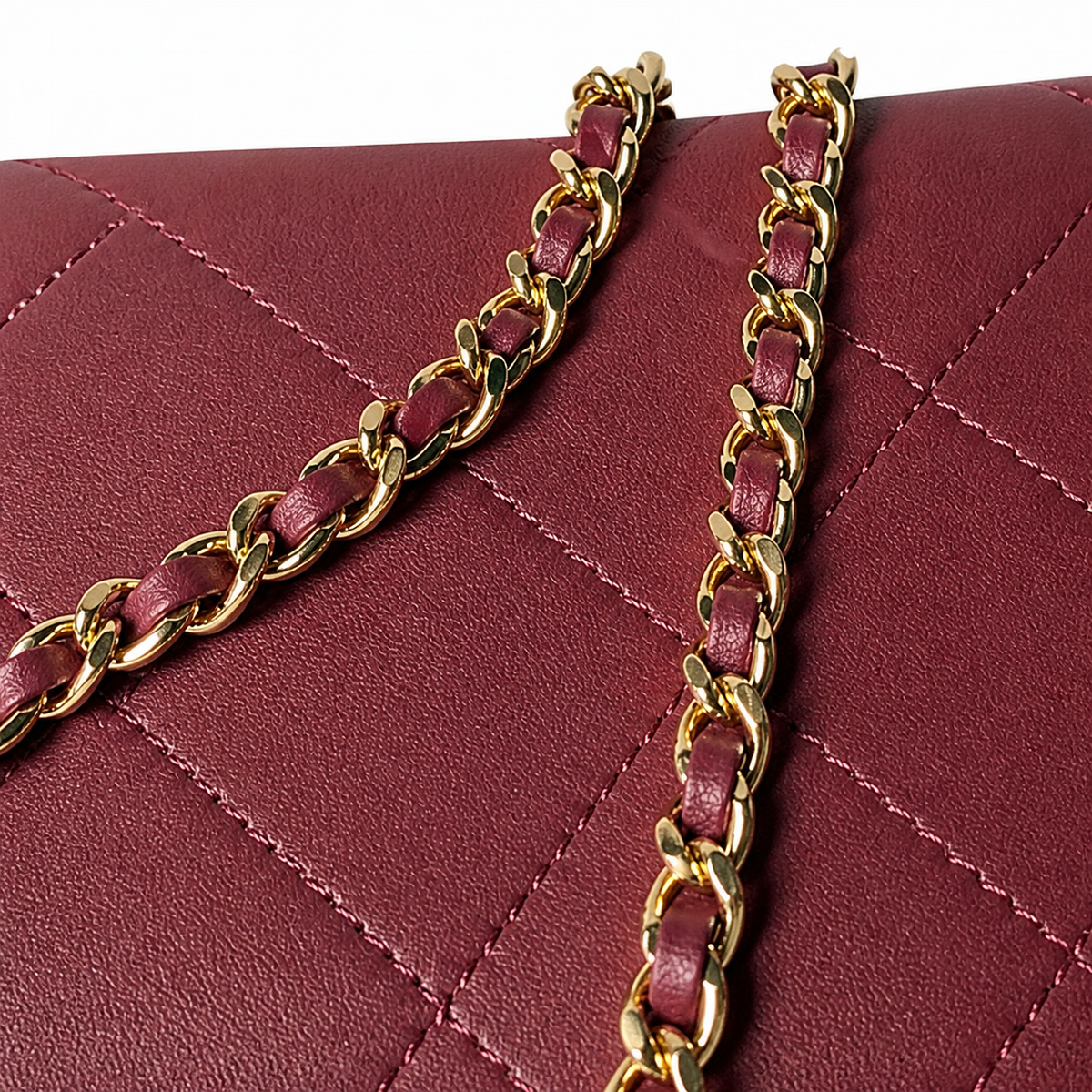 Chanel Quilted Structured Shoulder Bag