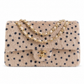 Chanel Polka Dot Flap Shoulder Bag
