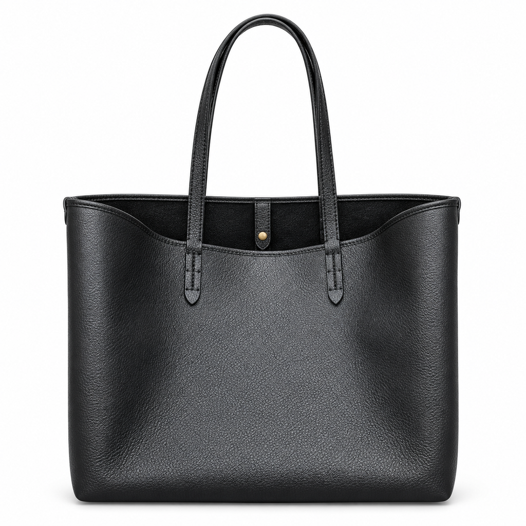 Burberry Textured Knight Logo Tote