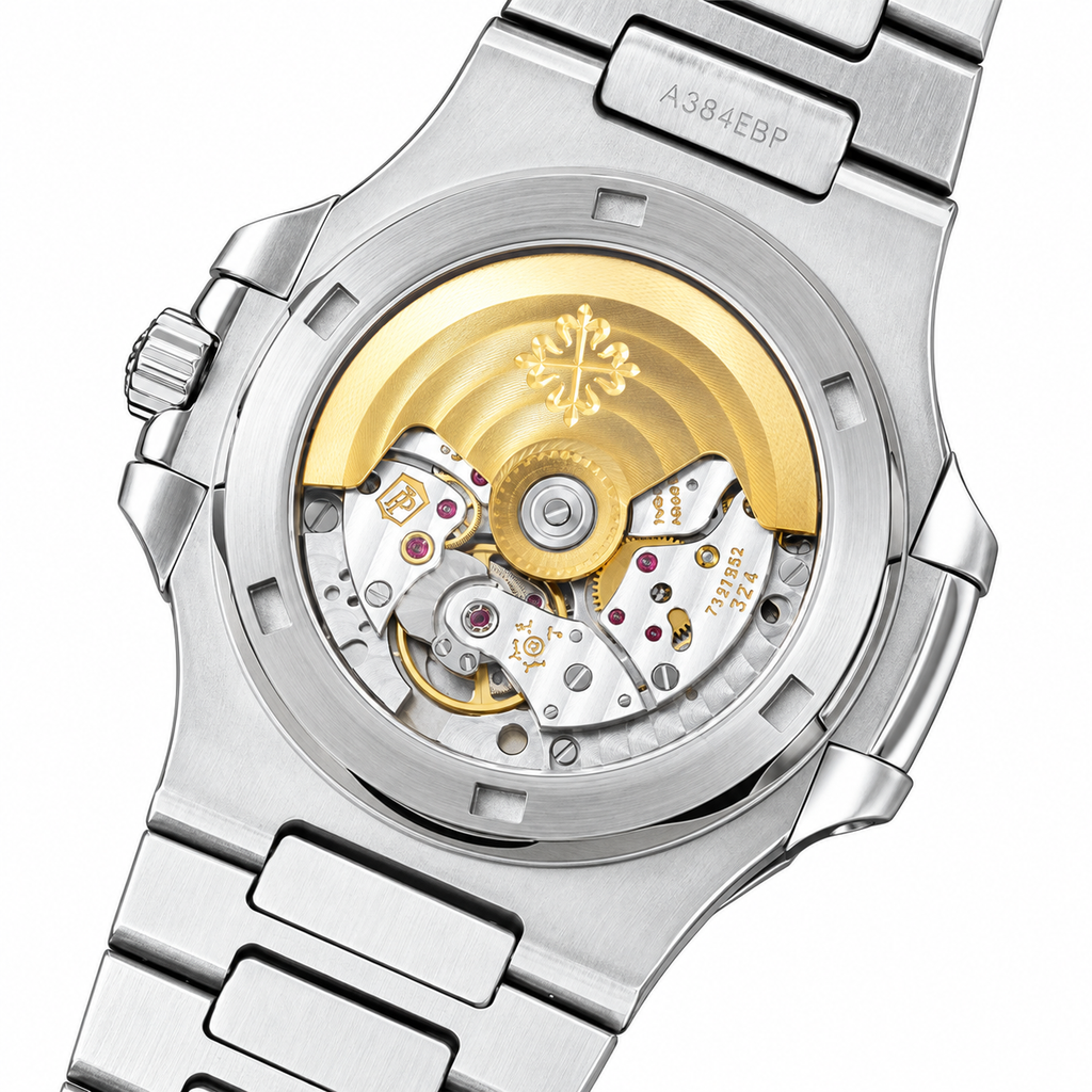 Patek Philippe Nautilus Amethyst Baguette Steel White Dial