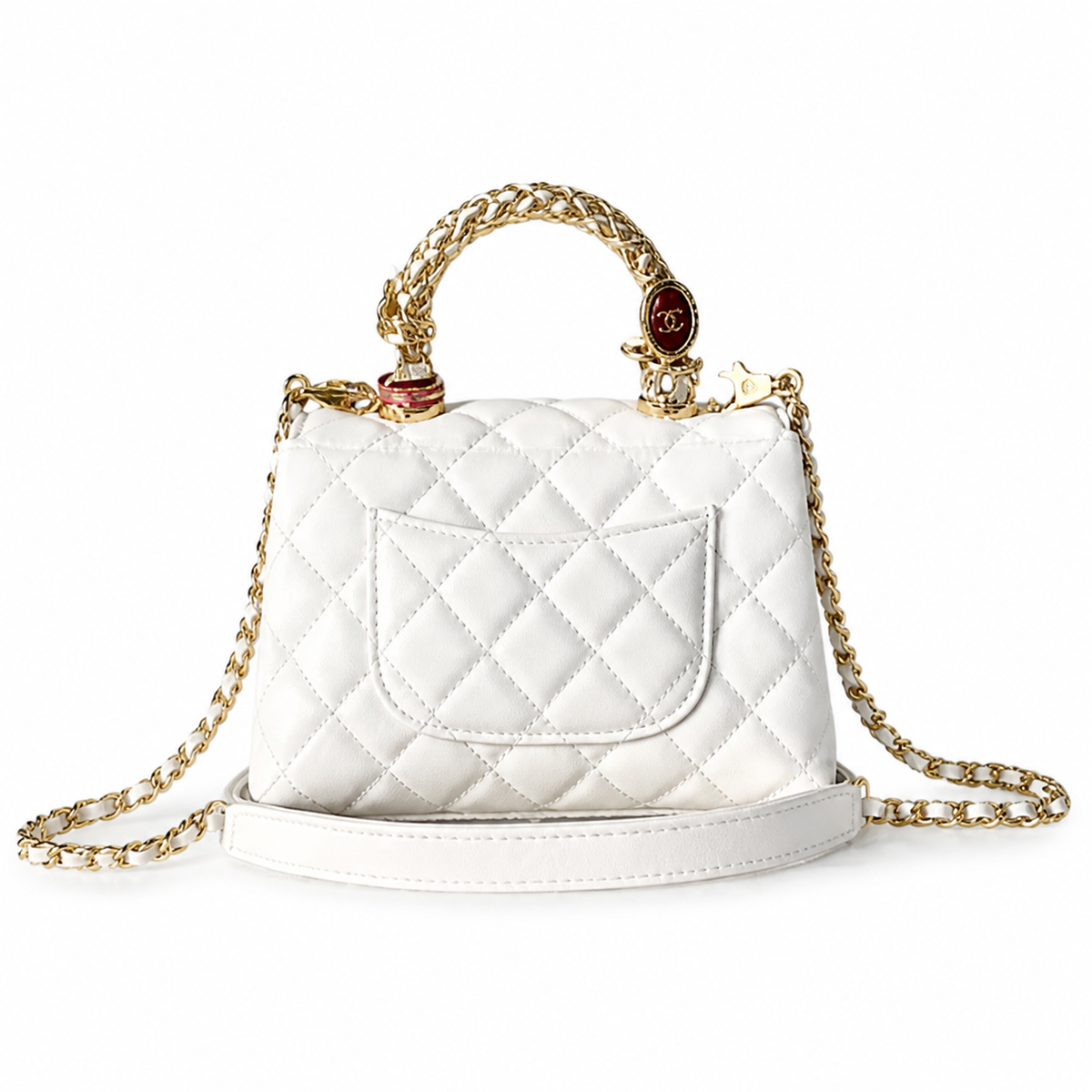 Chanel Small Diamond-Quilted Shoulder Bag