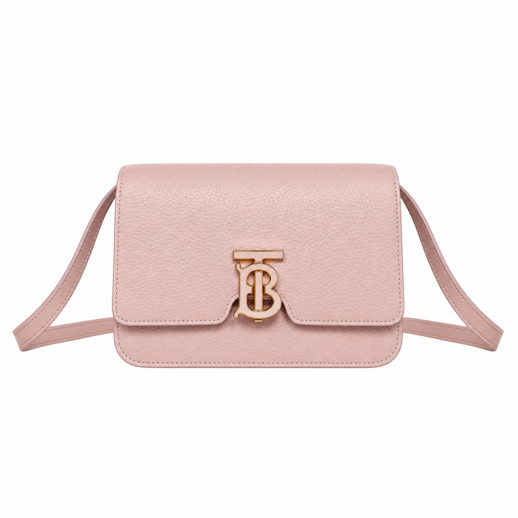 Burberry Pink Flap Shoulder Bag