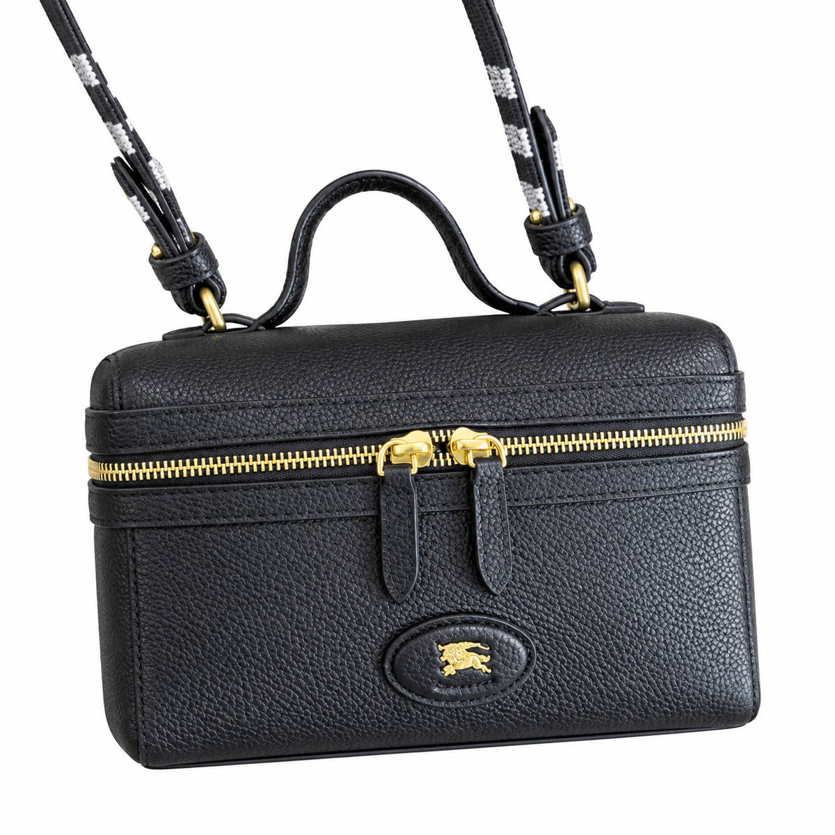 Burberry Heritage Check Petite Crossbody Bag