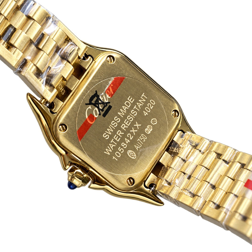 Cartier Panthère de Cartier — 18K Yellow Gold Bracelet & Cream Dial
