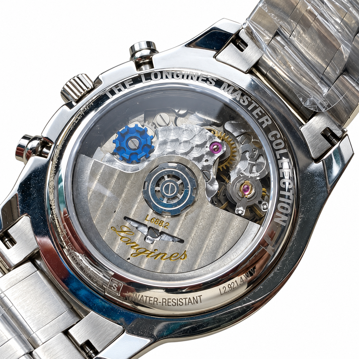 Longines Master Collection Moonphase Chronograph Blue Dial