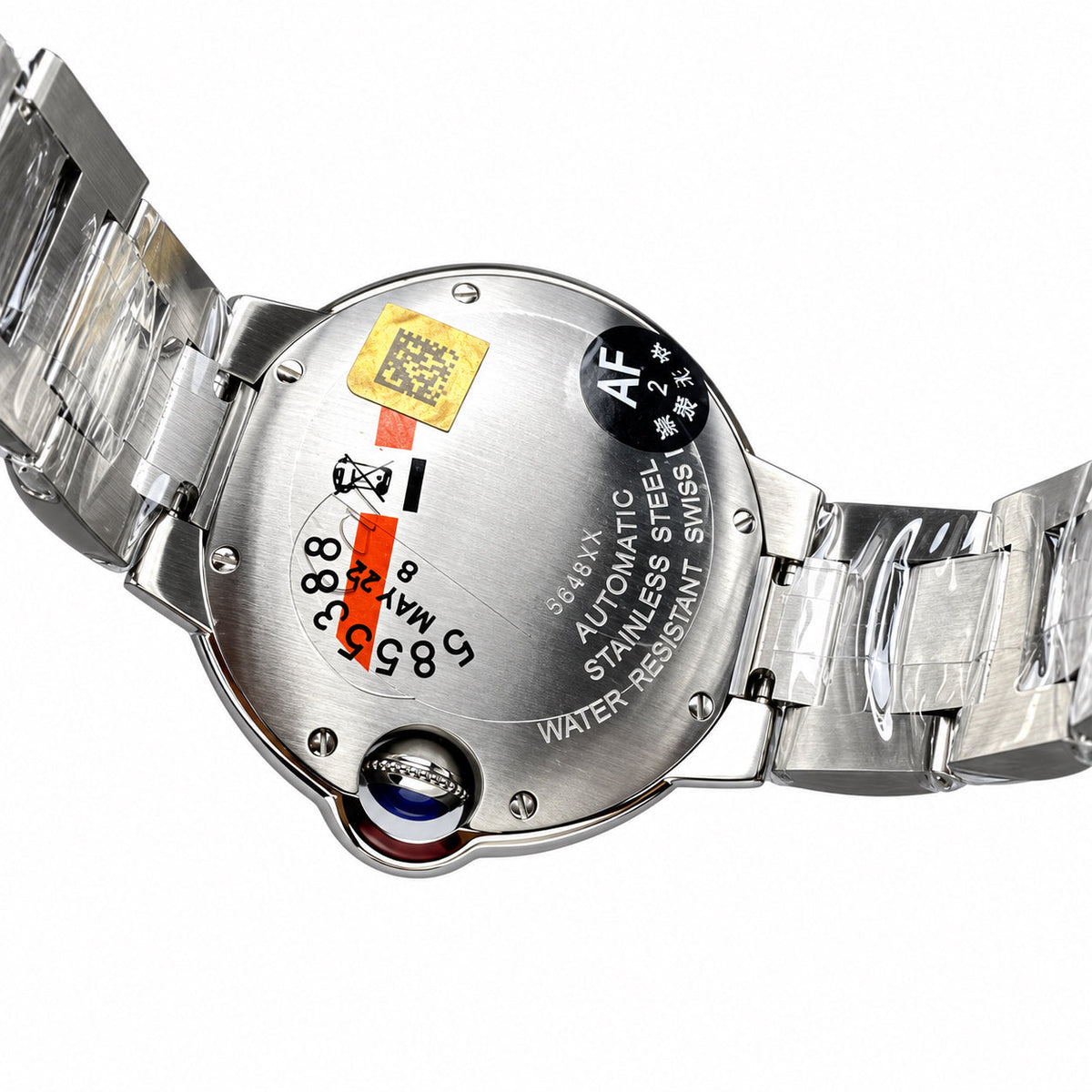 Cartier Ballon Bleu Steel Silver Dial Automatic Bracelet Watch – KDY