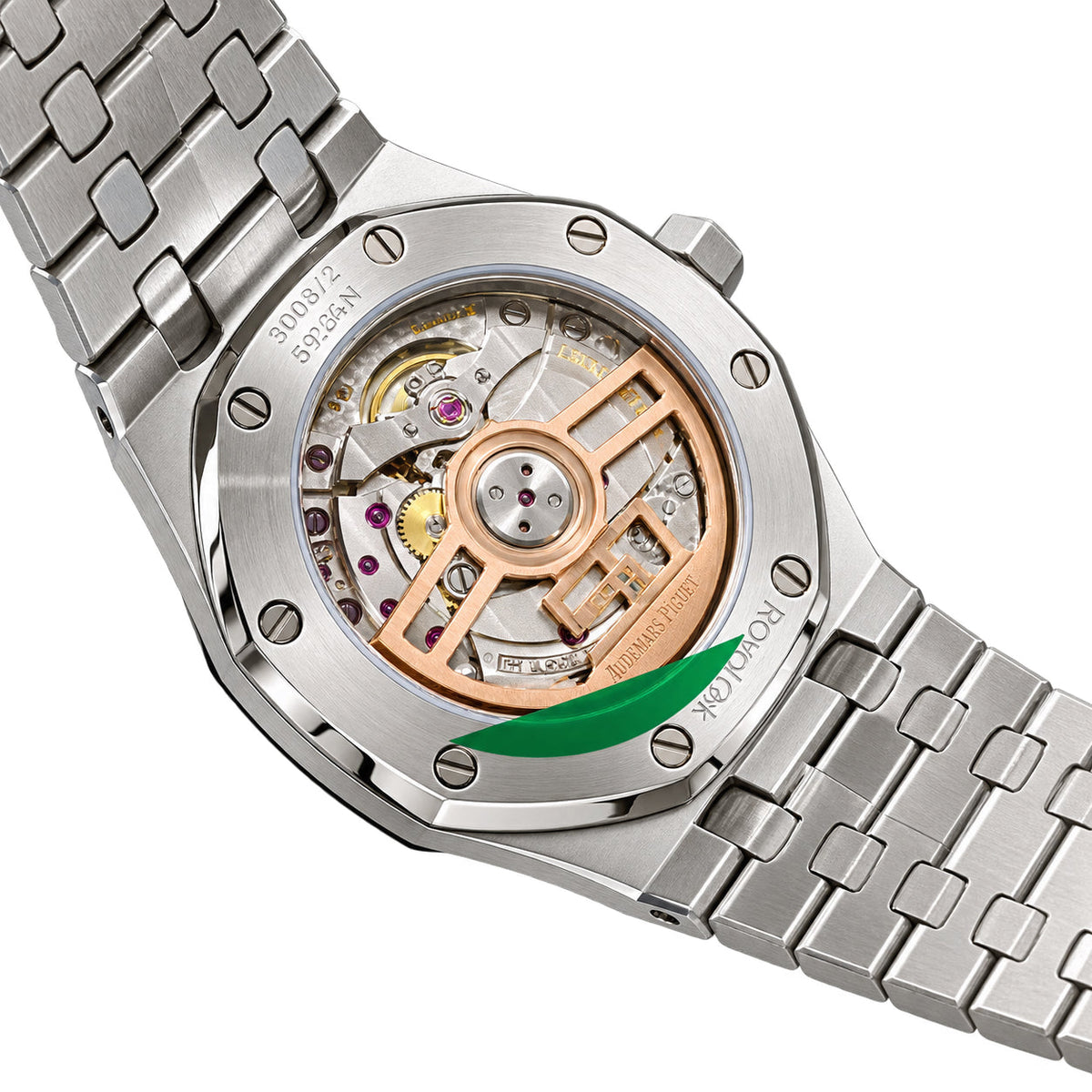 Audemars Piguet Royal Oak Diamond Bezel Blue Steel
