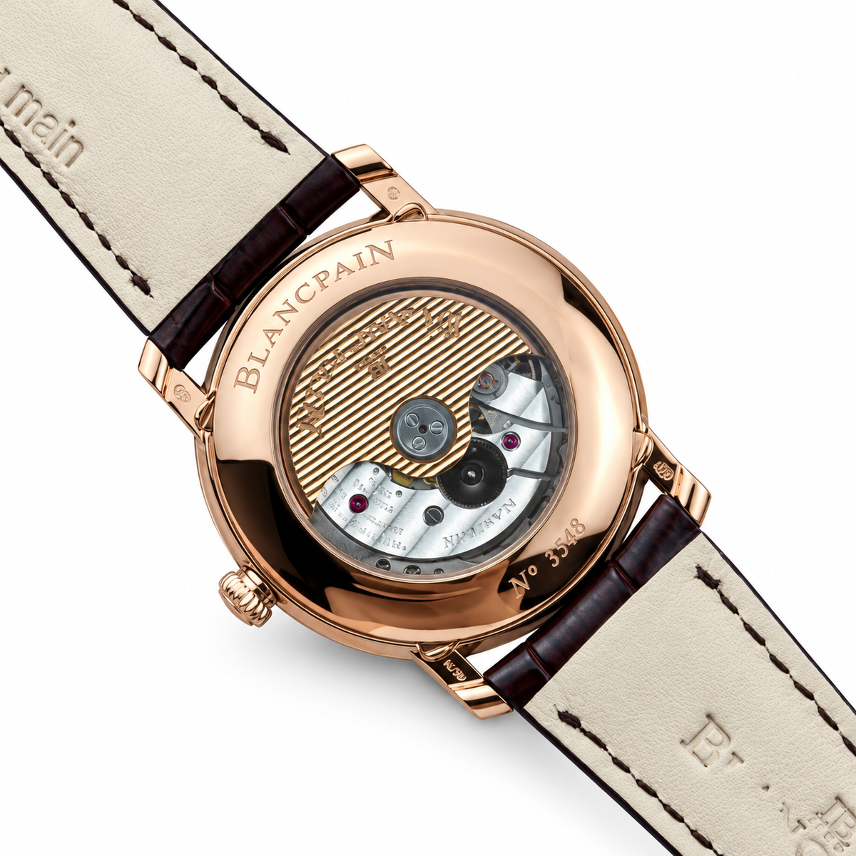 Blancpain Villeret Complete Calendar Moonphase Rose Gold Watch