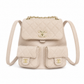 Chanel Quilted Backpack