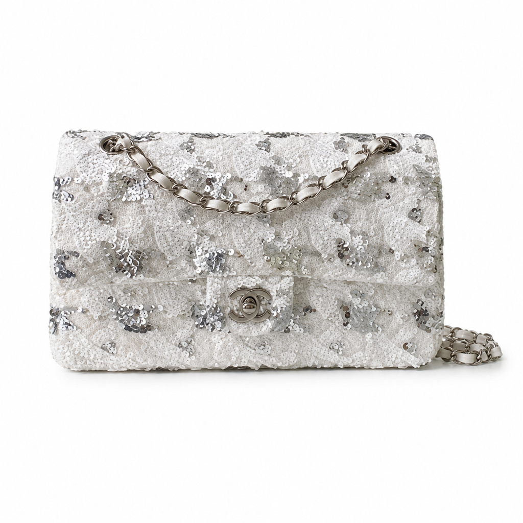 Chanel Quilted Leather Chain Flap Bag