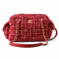Chanel Quilted Leather Chain Handbag