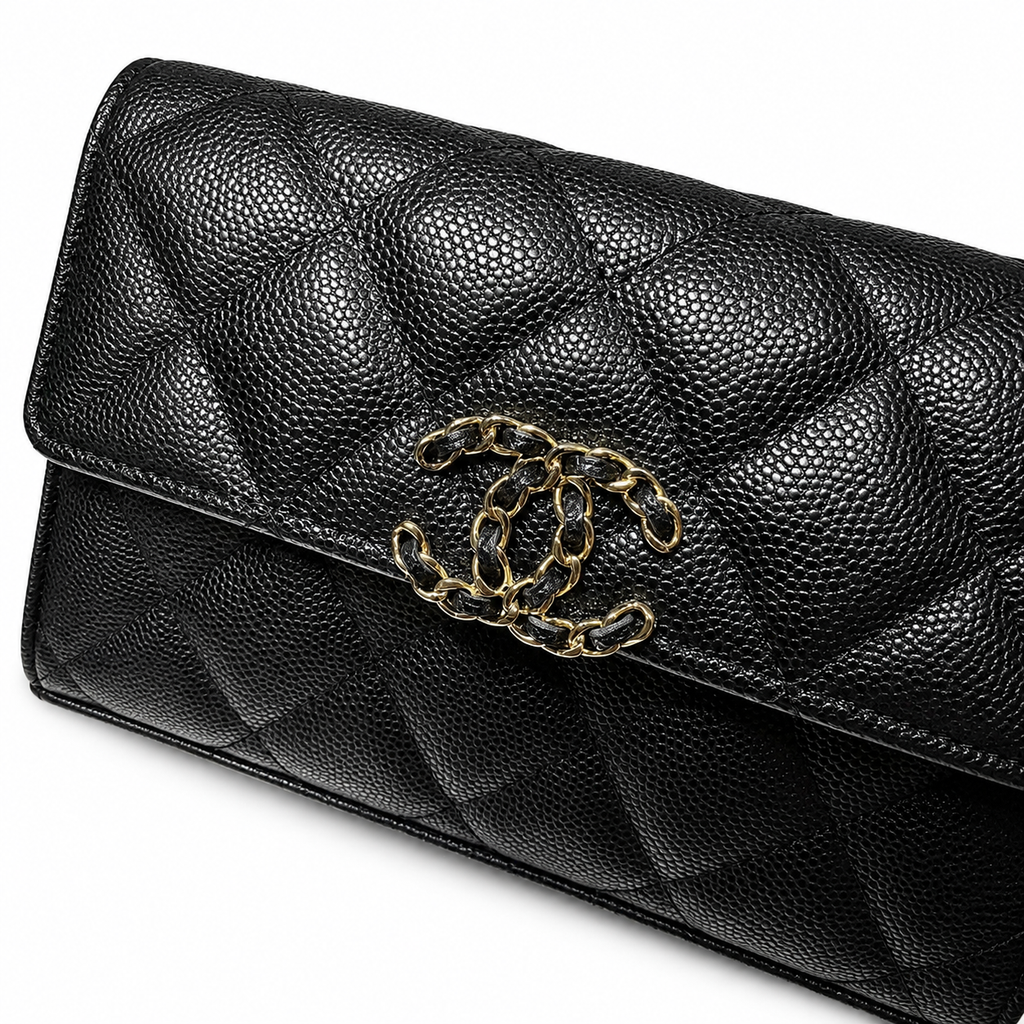 Chanel Quilted Leather Mini Chain Bag