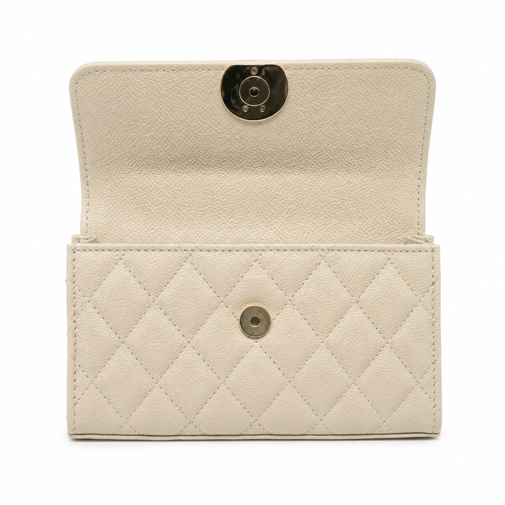 Chanel Quilted Chain Crossbody Flap Bag